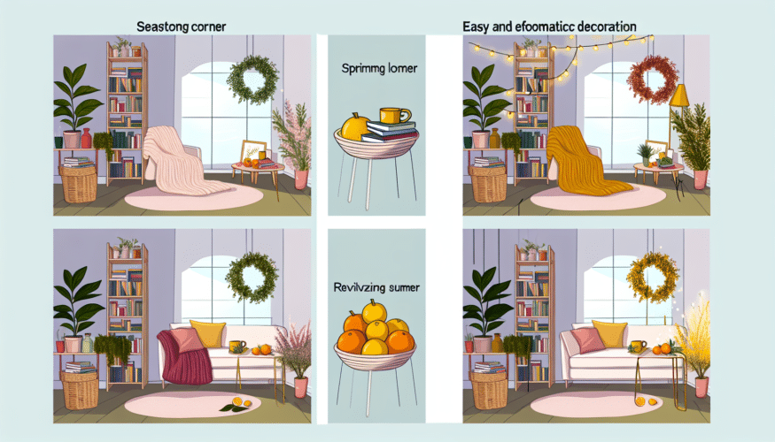 Astuces pour une décoration saisonnière rapide et abordable