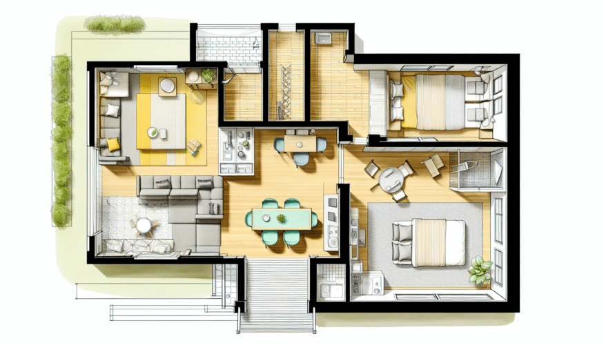 Techniques pour créer un espace multifonctionnel dans un petit logement