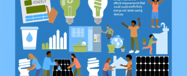 Techniques pour réduire vos factures d'énergie et d'eau