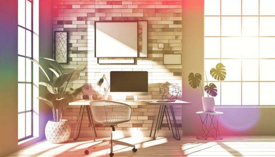 Planifier un espace de travail à domicile productif et inspirant