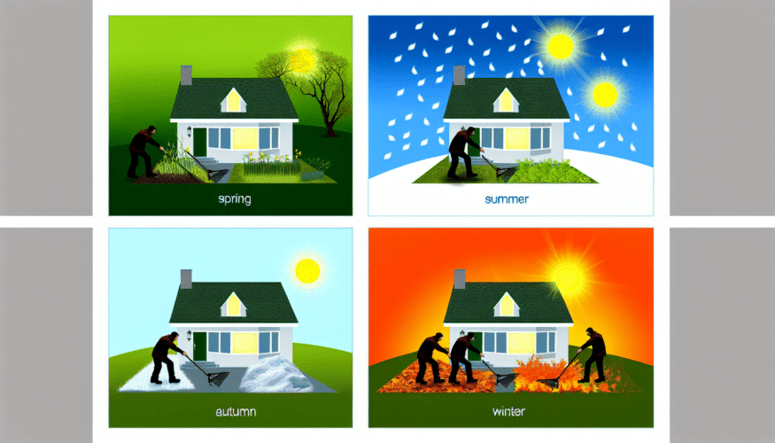 Planifier un calendrier d'entretien saisonnier pour votre domicile